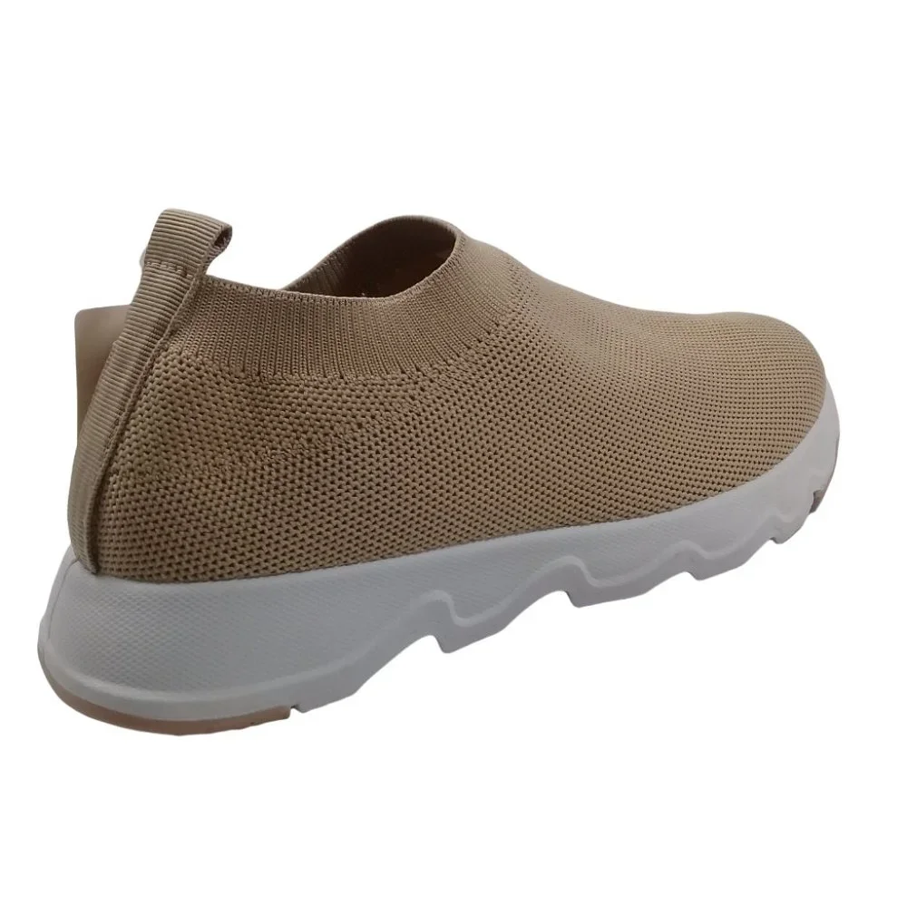 Tommy Bahama Women's NEW Slip On Textile Comfort Tan Sneakers Memory Foam - Picture 6 of 11